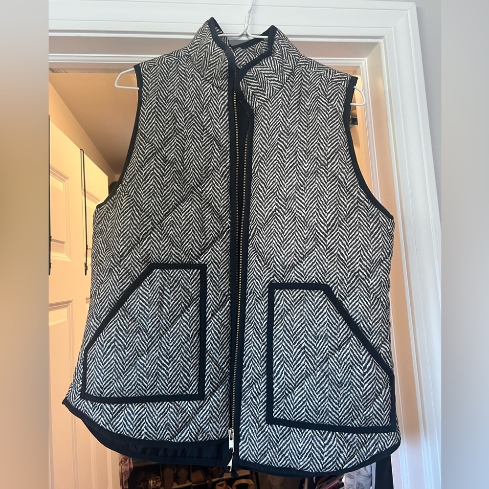 J crew puffer vest